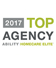 2017 HomeCare Elite Top Agency award 